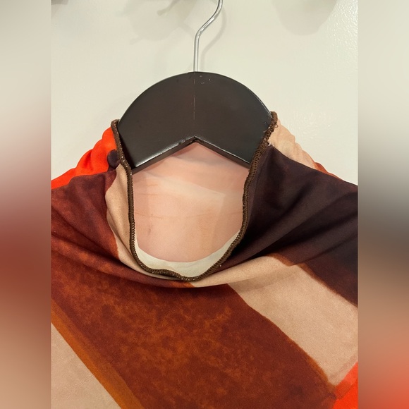 Zara Dress Geometric Long 15 ptp mock neck (second photo is inspo) - Picture 8 of 10